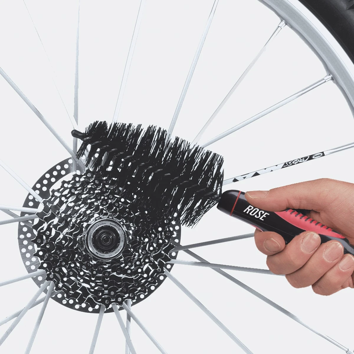 Rose F-Børste 4 Rose F-Børste - Billede 2