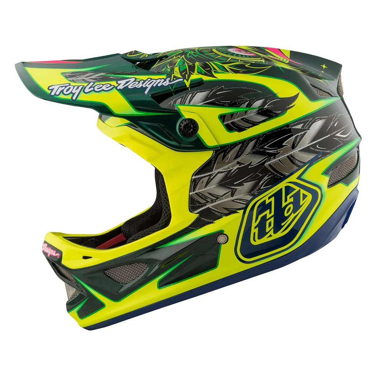 Troy Lee Designs D3 CARBON MIPS Full Face Helmet 4 Troy Lee Designs D3 CARBON MIPS Full Face Helmet - Billede 2