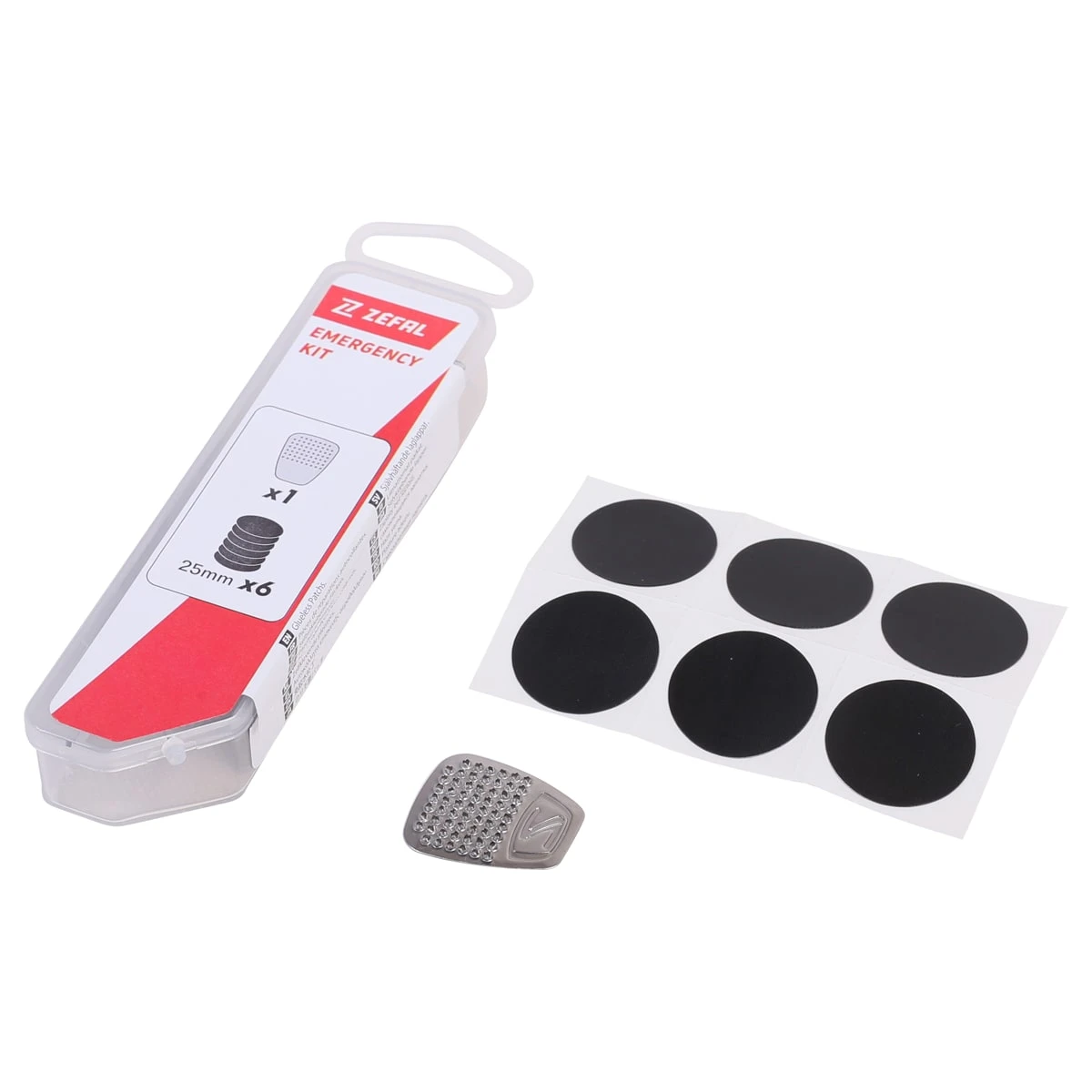 ZEFAL Emergency Kit Repair Kit With Self-Adhesive Patches 3 ZEFAL Emergency Kit Repair Kit With Self-Adhesive Patches