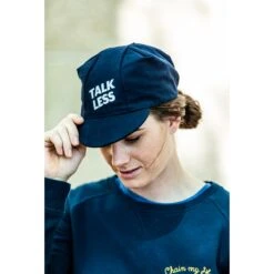 TALK LESS RIDE MORE Cycling Cap -Rimber Butik 1450C2402BB7107EAD9B94205B7519D4