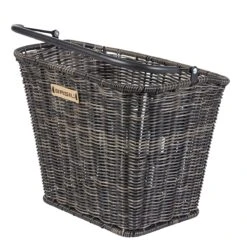 BASIL BREMEN RATTAN LOOK KF Handlebar Basket