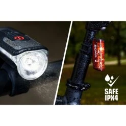 SIGMA AURA 80 USB LED Front Light/BLAZE USB Battery-Powered Rear Light With Brake Light Kit -Rimber Butik 1BAC51C192FA33B2EEA35B9FF1C23B3B