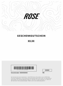 Rose Gift Voucher To Print