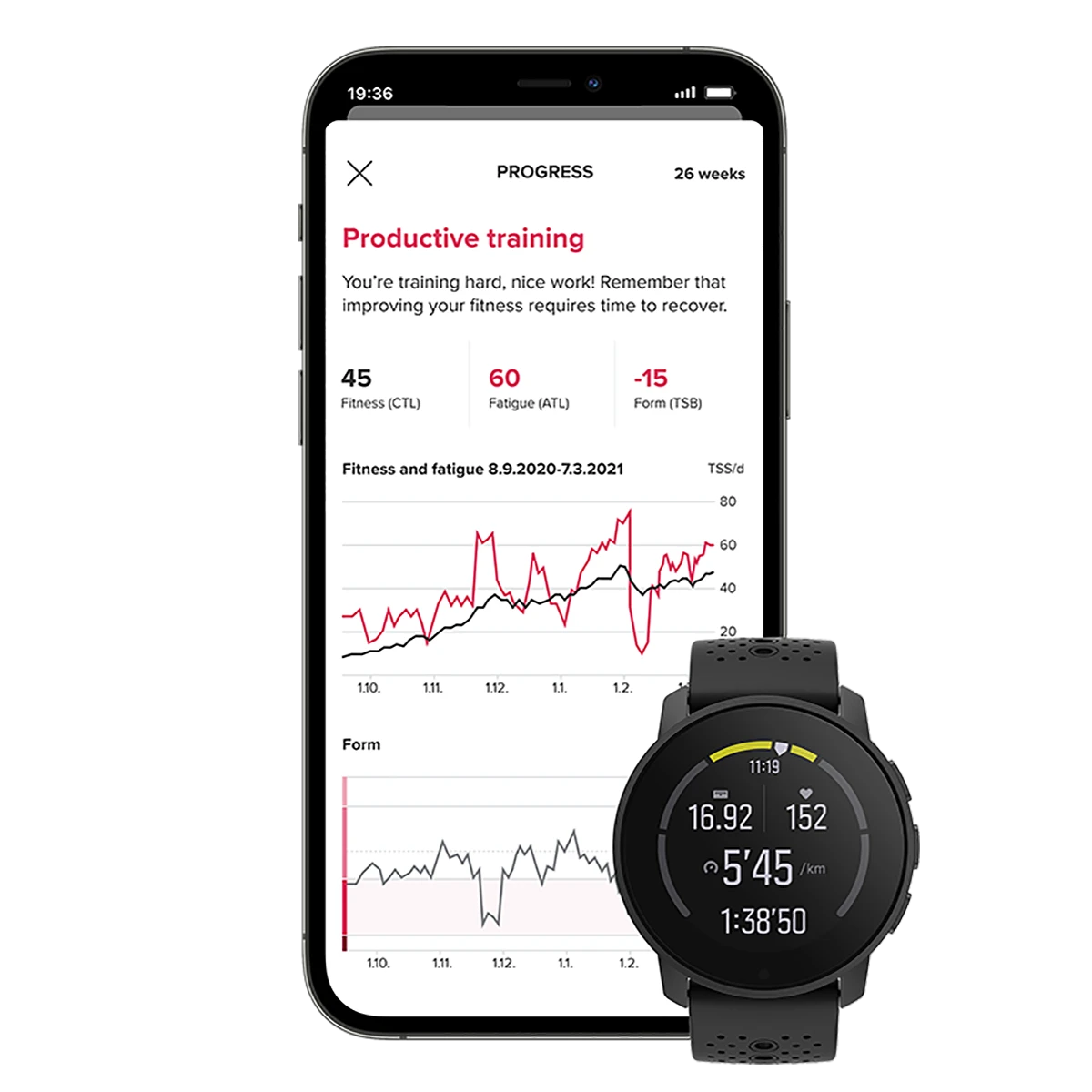 Suunto 9 Peak Multisport GPS Watch 8 Suunto 9 Peak Multisport GPS Watch - Billede 6