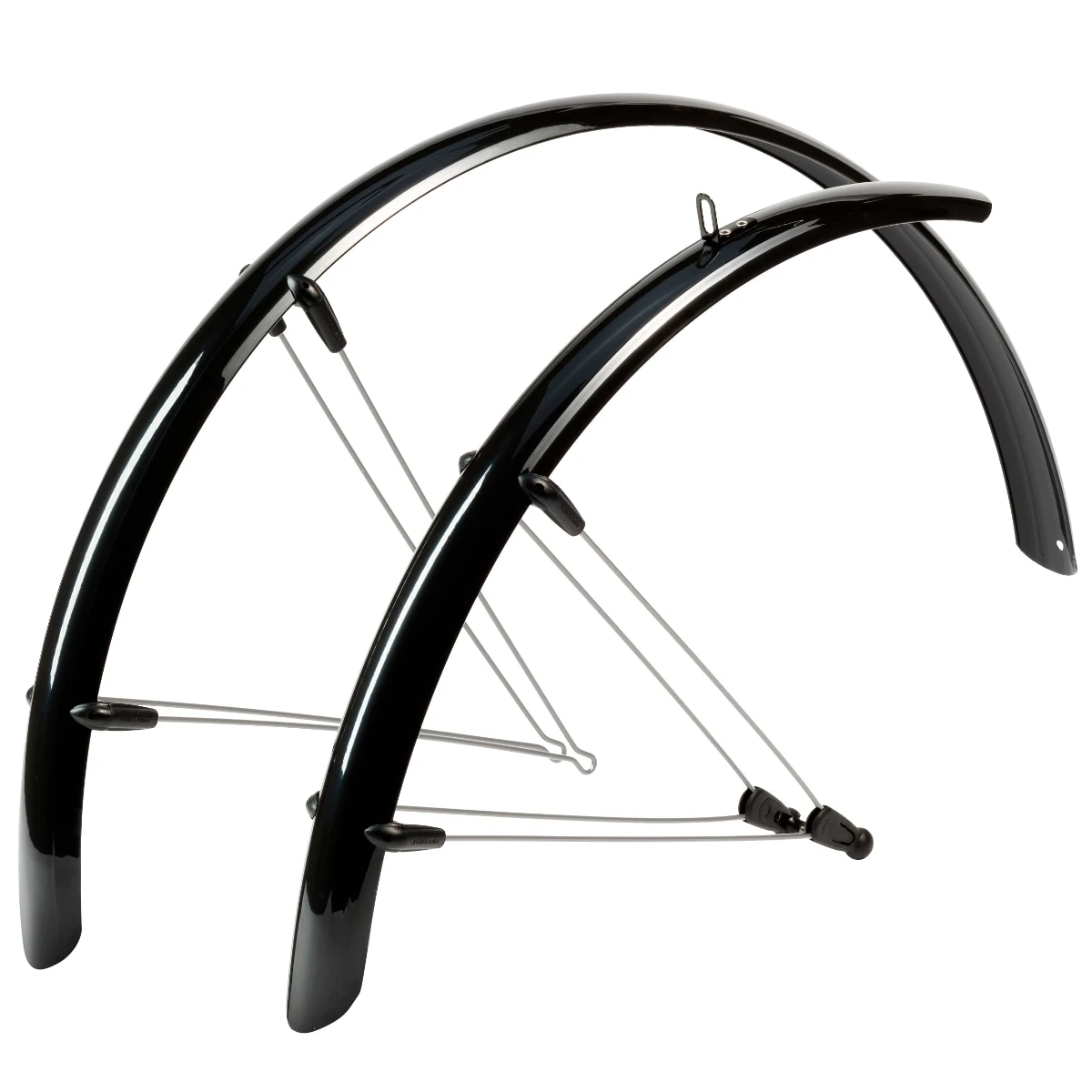 Hebie Rainline Mudguard Set 28" Incl. Struts Front/Rear 3 Hebie Rainline Mudguard Set 28" Incl. Struts Front/Rear