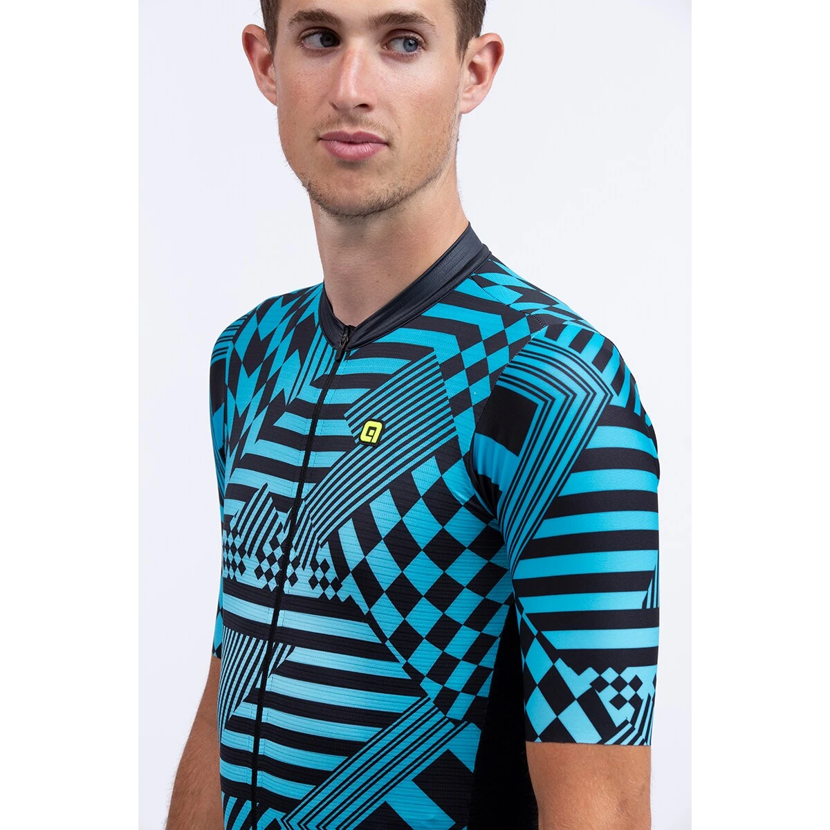 ALE PR- S CHECKER Cycling Jersey 5 ALE PR- S CHECKER Cycling Jersey - Billede 3