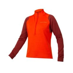 Endura WOMEN’S SINGLETRACK FLEECE Long-Sleeved MTB Bike Shirt