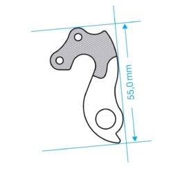 Marwi GH-080 Derailleur Hanger -Rimber Butik 43A12F8F8D70F867D4C54790E0725489