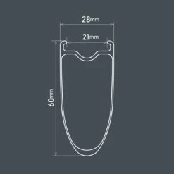 Shimano Dura Ace WH-R9270-C60-HR-TL Disc Centerlock Road Front Wheel 28"/700C -Rimber Butik 4A628861E003C8F96BC0D06CCAE601AC