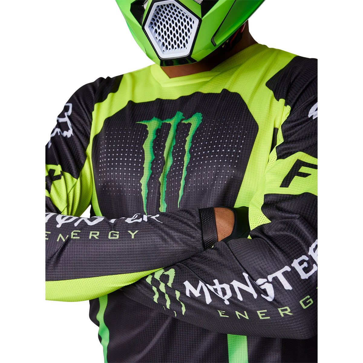Fox 180 MONSTER JERSEY Long-Sleeve MTB Bike Shirt 6 Fox 180 MONSTER JERSEY Long-Sleeve MTB Bike Shirt - Billede 4