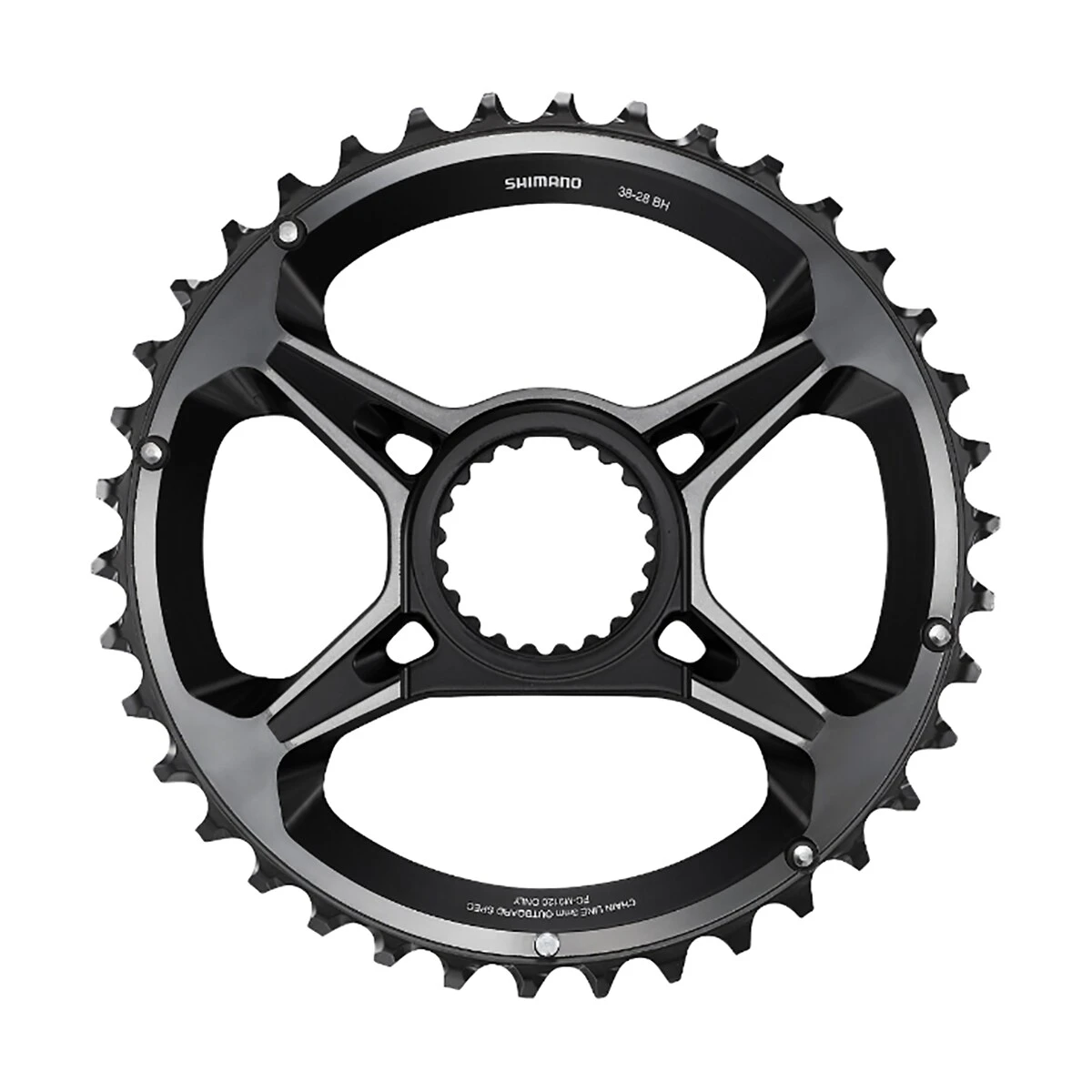 Shimano XTR FC-M9100/M9120 Chainring 2x12-speed 3 Shimano XTR FC-M9100/M9120 Chainring 2x12-speed