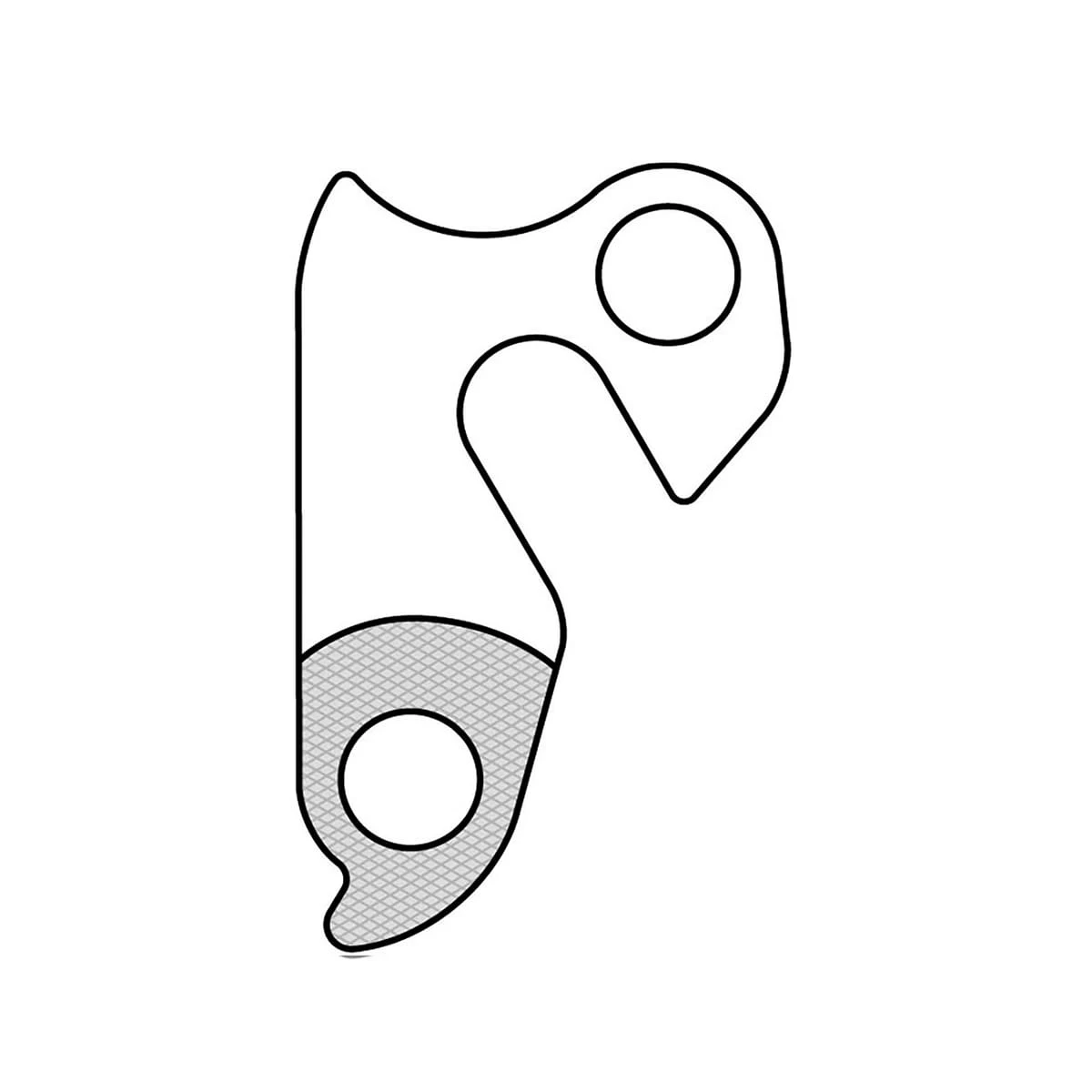 Marwi GH-022 Derailleur Hanger 6 Marwi GH-022 Derailleur Hanger - Billede 4