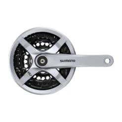 Shimano TOURNEY FC-TY501 Crankset, 3 X 6/7/8-Speed (42-34-24 Teeth)