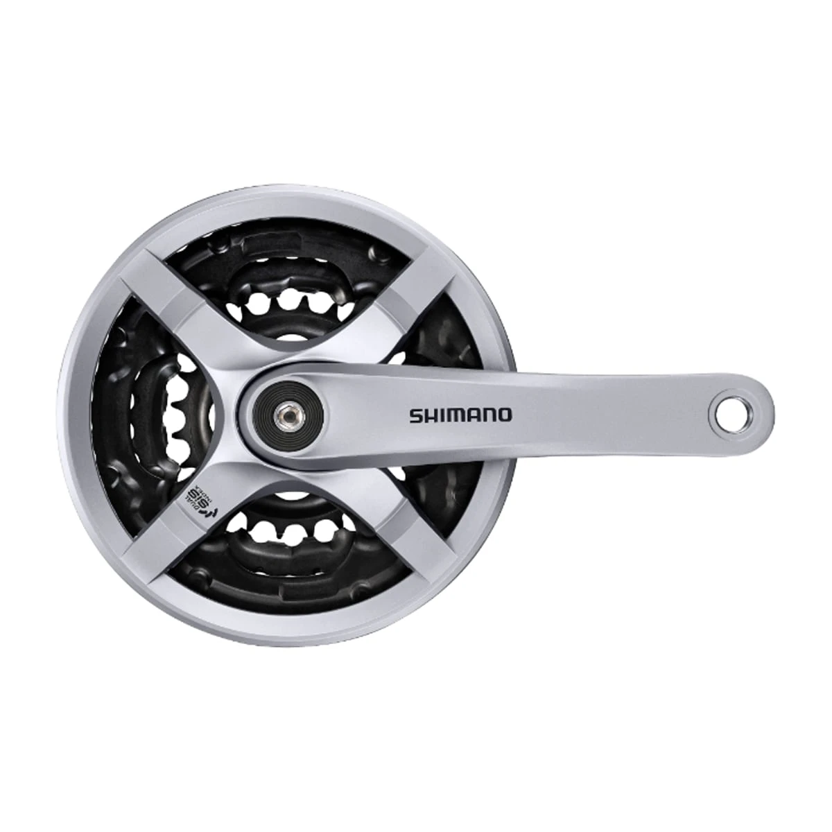 Shimano TOURNEY FC-TY501 Crankset, 3 X 6/7/8-Speed (42-34-24 Teeth) 3 Shimano TOURNEY FC-TY501 Crankset, 3 X 6/7/8-Speed (42-34-24 Teeth)