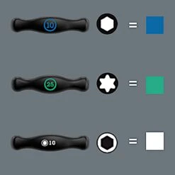 Wera BICYCLE SET 6 L-Key And T-Handle Screwdriver Set, 10-piece -Rimber Butik 6179276FA042963A6017E908C22E6E67