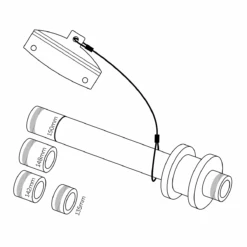 Rose Pro XL Dummy Axle For 12mm Thru Axles (Rear Wheel) 7 Rose Pro XL Dummy Axle For 12mm Thru Axles (Rear Wheel) -Rimber Butik 6CF068C0A26B82597180120399C314F4