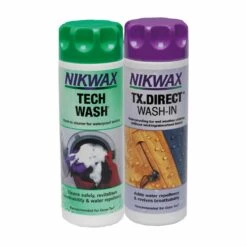 Nikwax TECH WASH Detergent + TX DIRECT WASH-IN Waterproofer