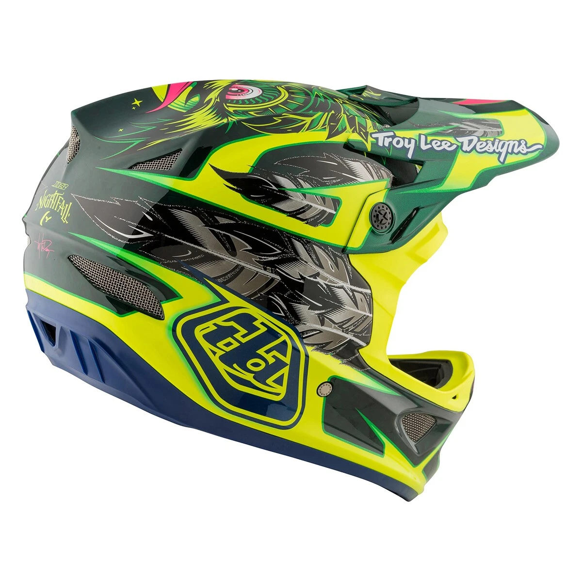Troy Lee Designs D3 CARBON MIPS Full Face Helmet 7 Troy Lee Designs D3 CARBON MIPS Full Face Helmet - Billede 5