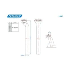 RITCHEY Comp 2-Bolt Seatpost 300 Mm -Rimber Butik 7876A834E911D76DC71BF01646C674EF