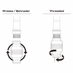 Birzman Velocity MTB (threaded) Mini Pump For Presta/Schrader Valve 7 Birzman Velocity MTB (threaded) Mini Pump For Presta/Schrader Valve -Rimber Butik 92C71522E57C4D5BB801A3537900A3DB