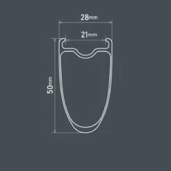Shimano Dura Ace WH-R9270-C50-TL Disc Centerlock Road Front Wheel 28"/700C -Rimber Butik A7A8D0450859AC77F54343BFB86A8158