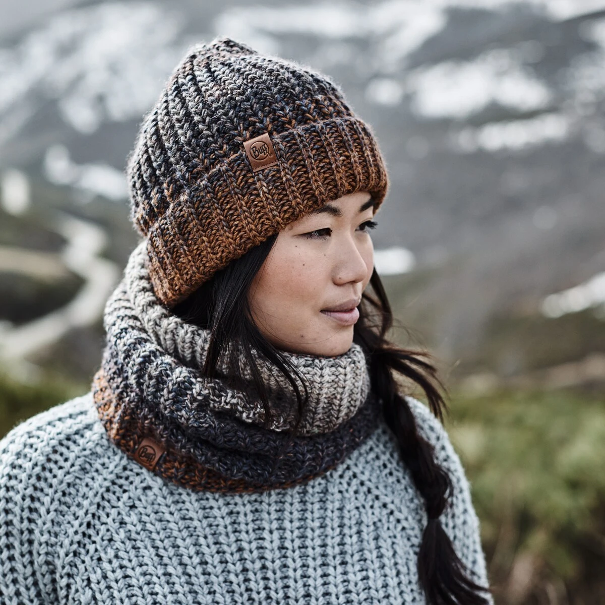 Buff OYLA KNITTED & FLEECE NECKWARMER 4 Buff OYLA KNITTED & FLEECE NECKWARMER - Billede 2