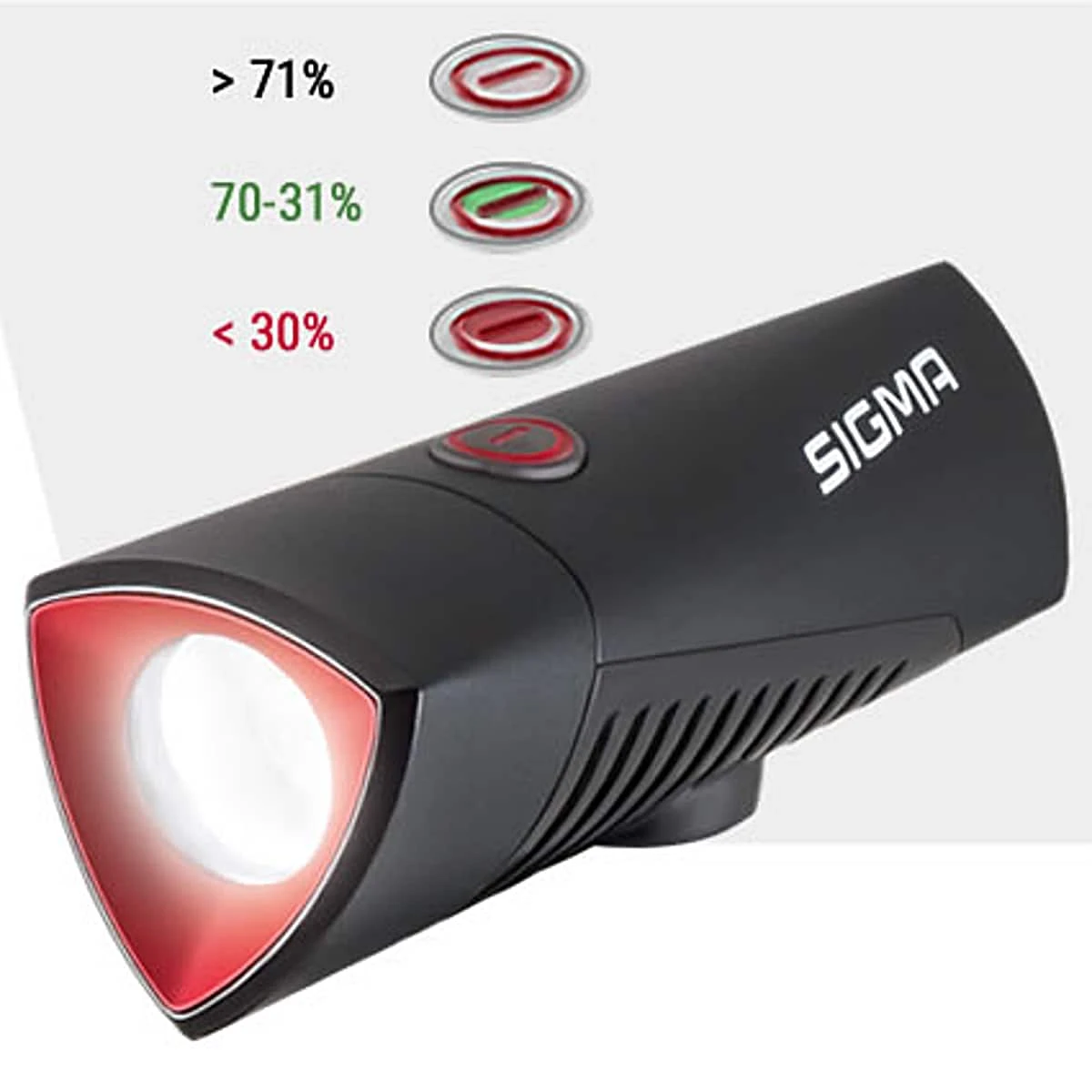 SIGMA Buster 700 HL LED Helmet Light Battery Powered 5 SIGMA Buster 700 HL LED Helmet Light Battery Powered - Billede 3