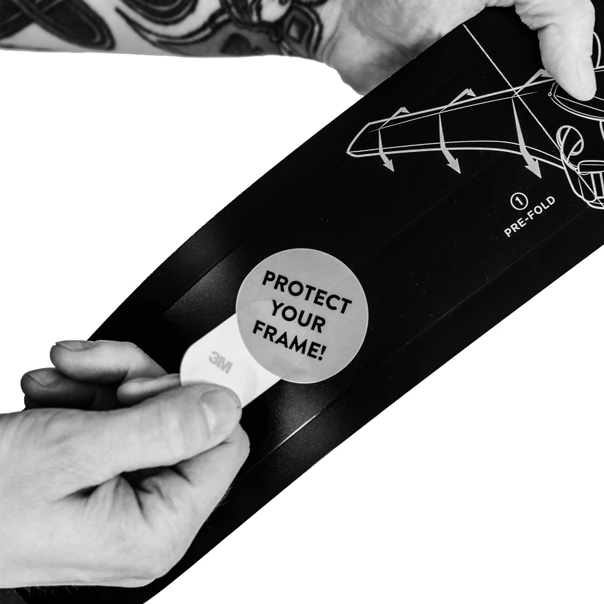 Ass-savers Fendor Bendor Big Mudguard 8 Ass-savers Fendor Bendor Big Mudguard - Billede 6