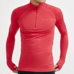 Craft CORE DRY ACTIVE COMFORT HZ M Long Sleeve Halfzip Base Layer -Rimber Butik BDB7C6EAF89D24131BB65A69FF2A346C