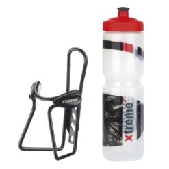 Xtreme 1l Bottle + Protector Cage Bottle Cage Set