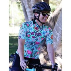 SECRET GARDEN WOMEN'S CYCLING JERSEY With Short Sleeves -Rimber Butik CCE351E756AEE61B888FCB34CFEF2EDF