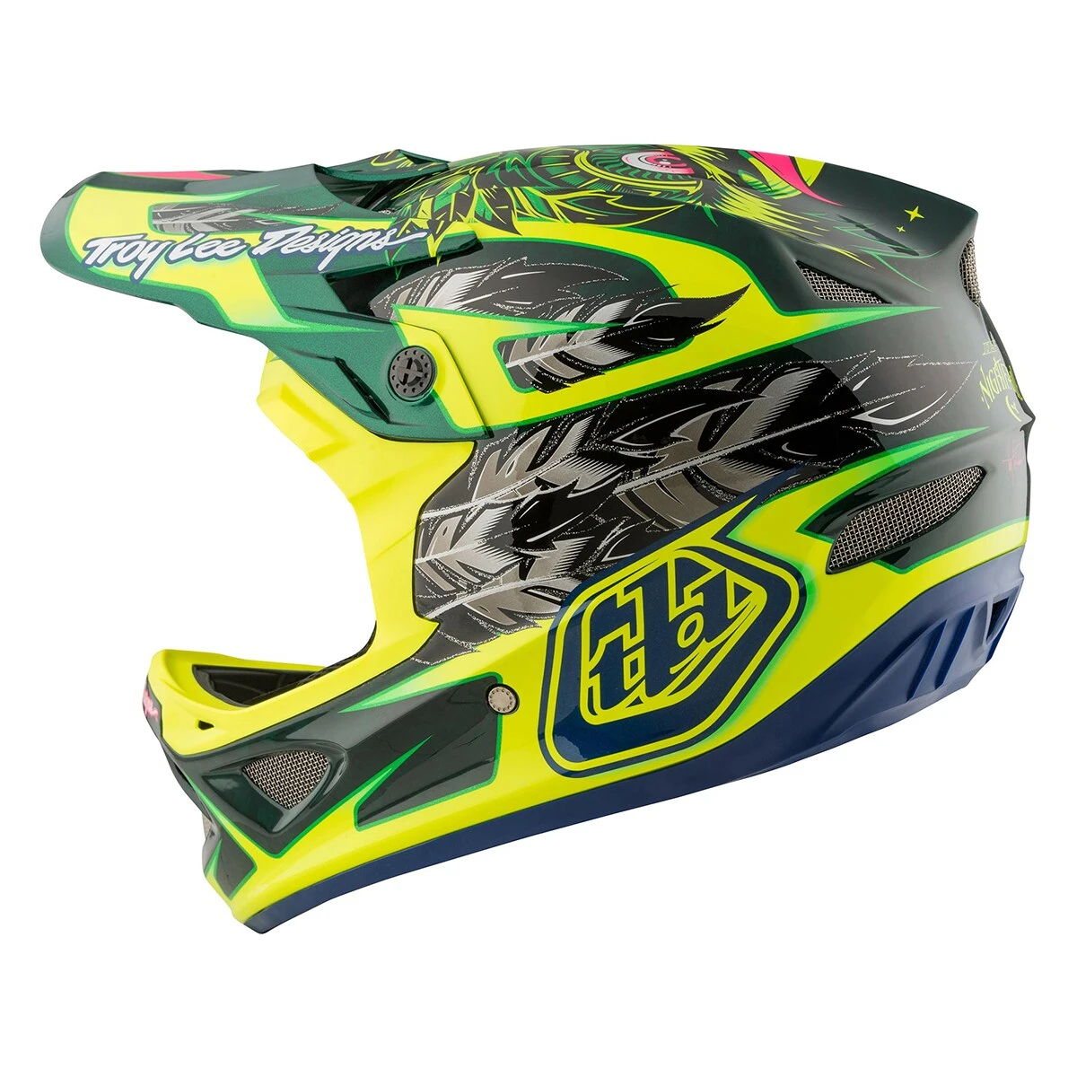 Troy Lee Designs D3 CARBON MIPS Full Face Helmet 5 Troy Lee Designs D3 CARBON MIPS Full Face Helmet - Billede 3
