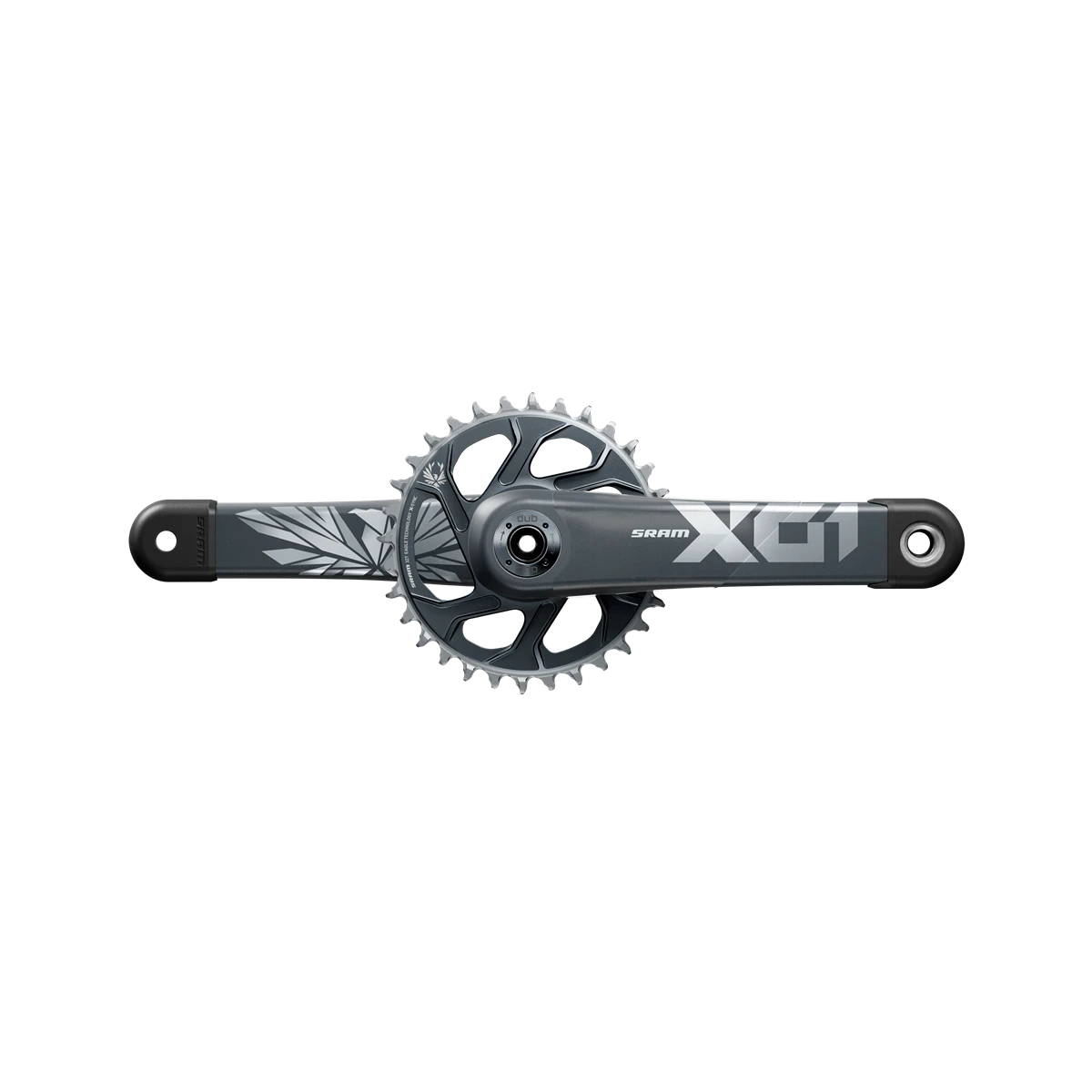 SRAM X01 Eagle™ DUB™ BOOST™ Crankset Lunar Polar 3 SRAM X01 Eagle™ DUB™ BOOST™ Crankset Lunar Polar