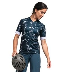 Schöffel Shirt Vertine L Women's Gravel Short-Sleeve Bike Jersey -Rimber Butik F04D346EE8DC4F5F8F689A0C641A67AE