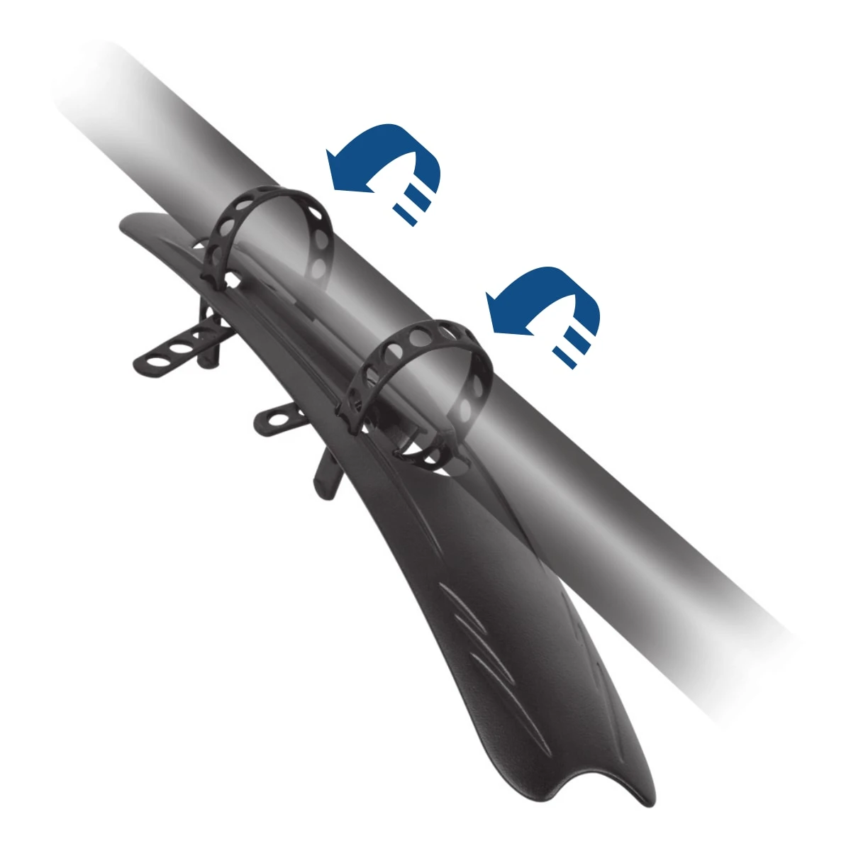 M-Wave Mud Max DT.S Front Mudguard 5 M-Wave Mud Max DT.S Front Mudguard - Billede 3