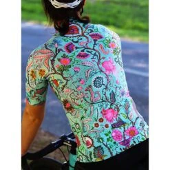 SECRET GARDEN WOMEN'S CYCLING JERSEY With Short Sleeves -Rimber Butik FC7D49D974004FDA284DAD61AEA4955B