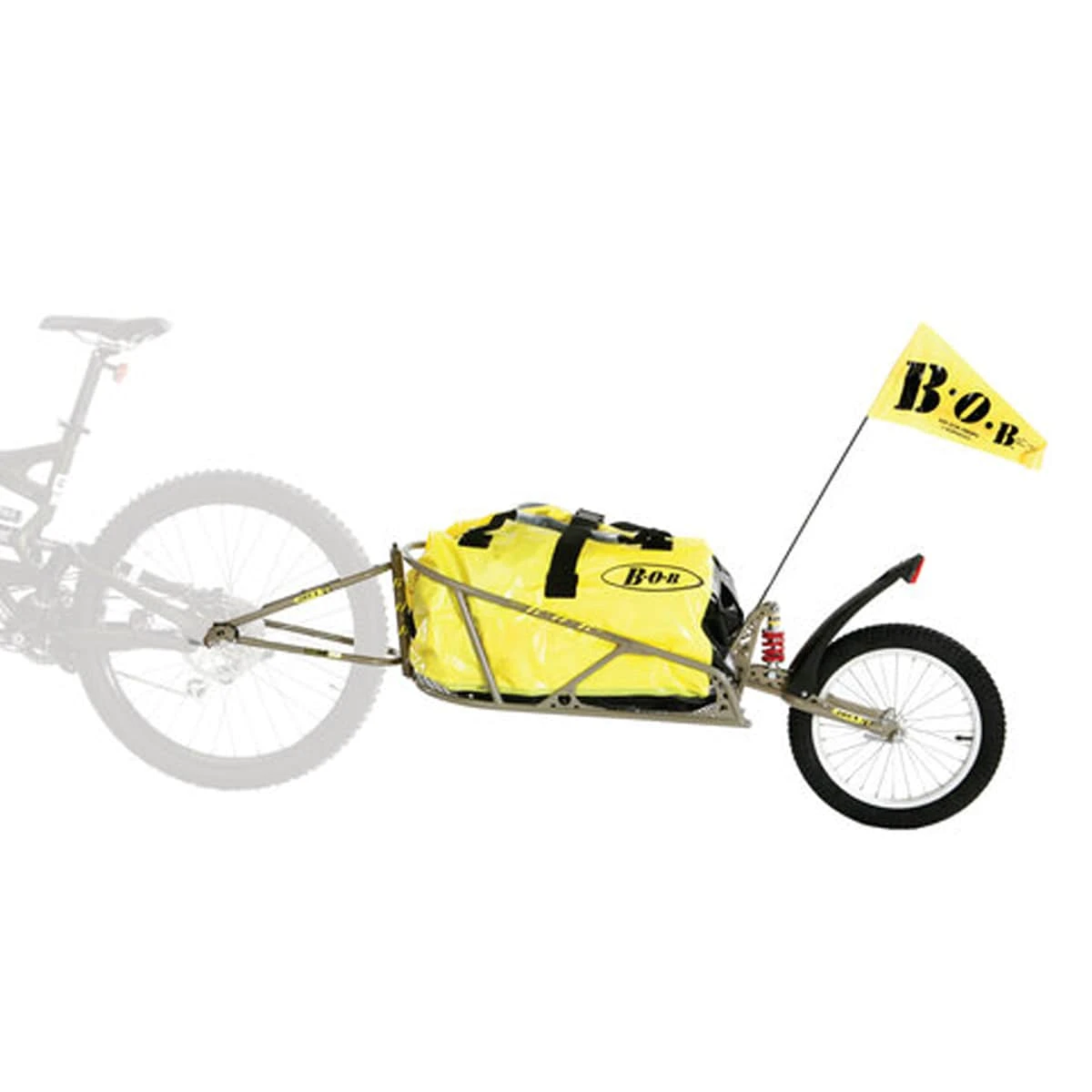 IBEX 28 Cargo Bike Trailer With BOB BAG 3 IBEX 28 Cargo Bike Trailer With BOB BAG