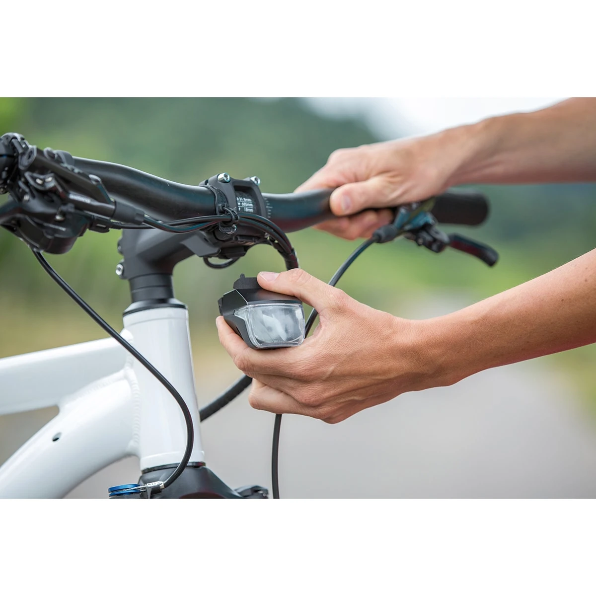 ML-Light Front CONNECT 50 Lux Headlight For E-Bikes 4 ML-Light Front CONNECT 50 Lux Headlight For E-Bikes - Billede 2